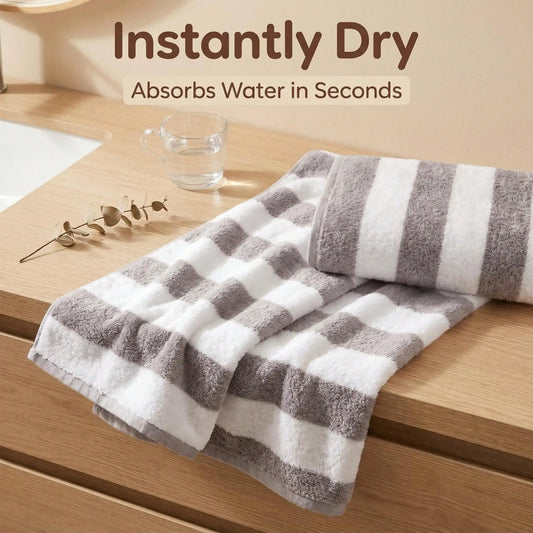 1 Pc. 2 Pc. 4 Pc. Soft Fluffy Bath Towel Quick Drying Beach, Bath.....