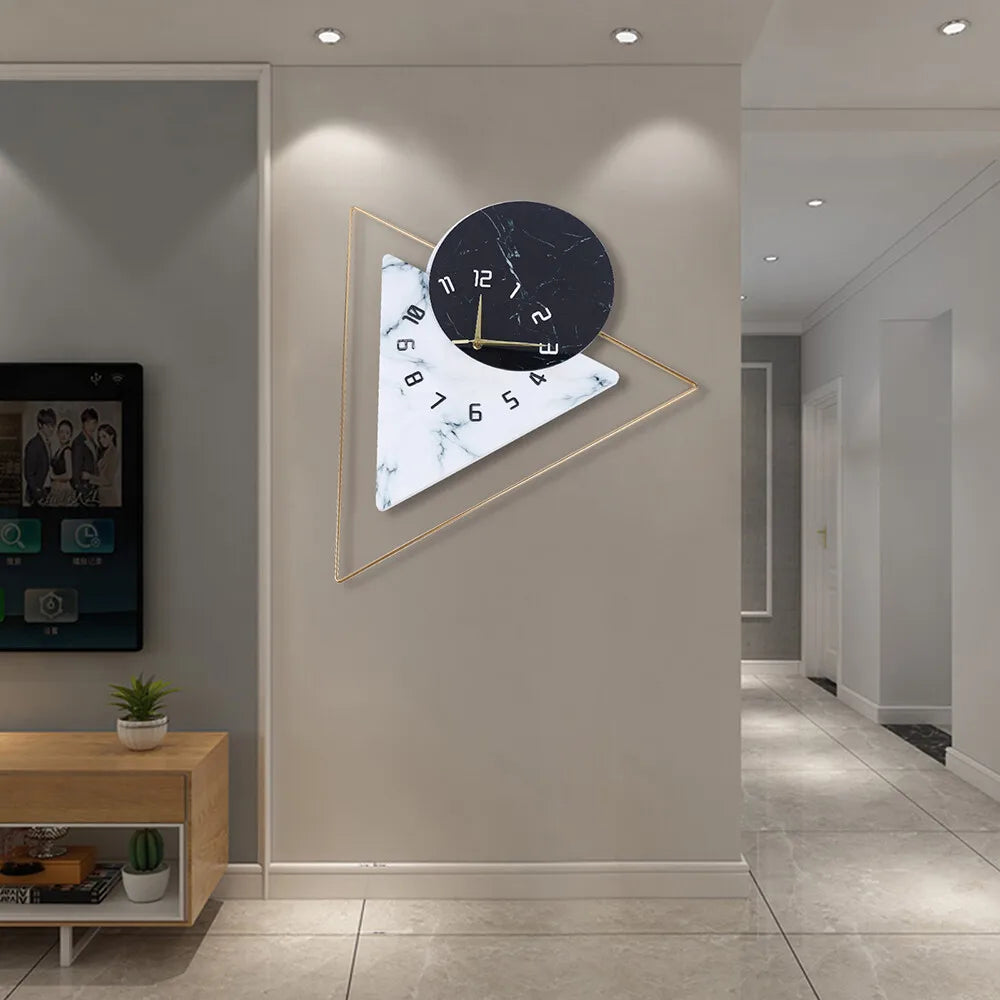 Wall Clock Hanging Wall Art, W 20.5 Inches H 22.5 inches.....