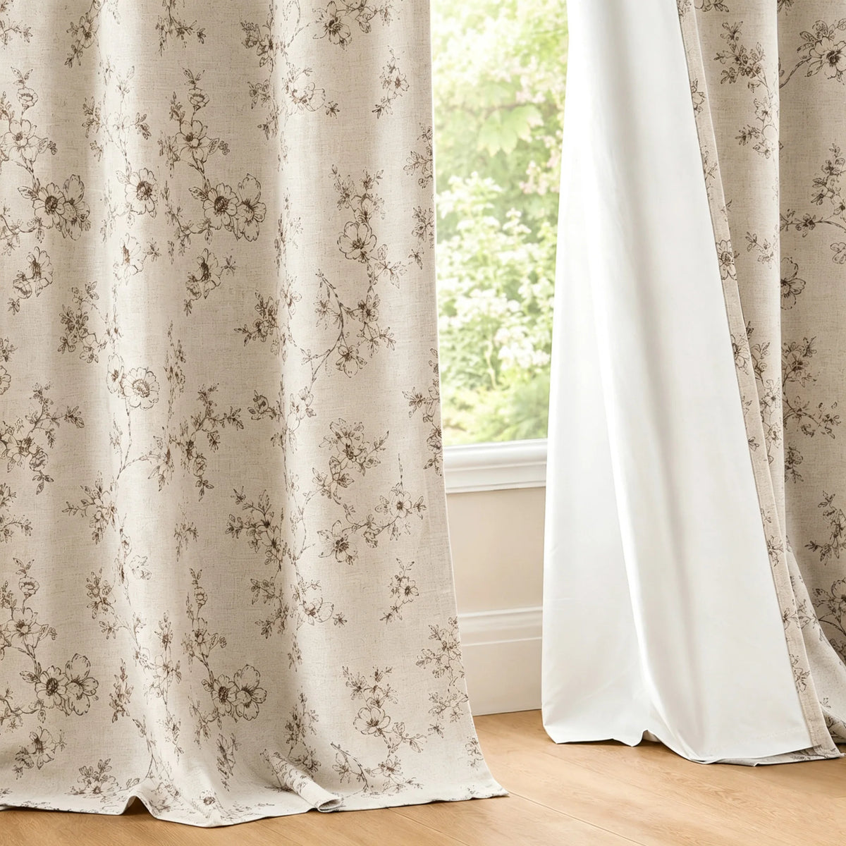 4 Sizes, 2 Panels Indoor Home Drapes, Grommet Top Blackout, Sun Protection, ! Color....