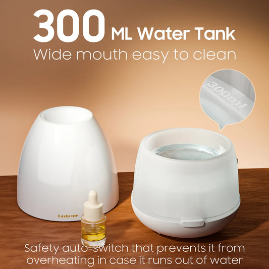 Essential Oil Diffuser, 10 Oz Small Humidifier With 7 Color LED Lights, Fragrant Oil Humidifier, 3 Timer Auto-Shut Off, 2 Colors.....