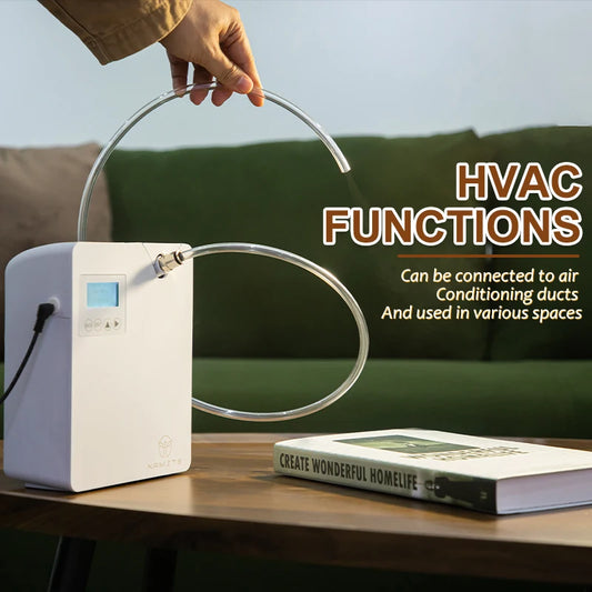 13.5 Oz. Smart Scent Air Machine, Waterless Oil Diffuser Bluetooth, 2 Colors.....