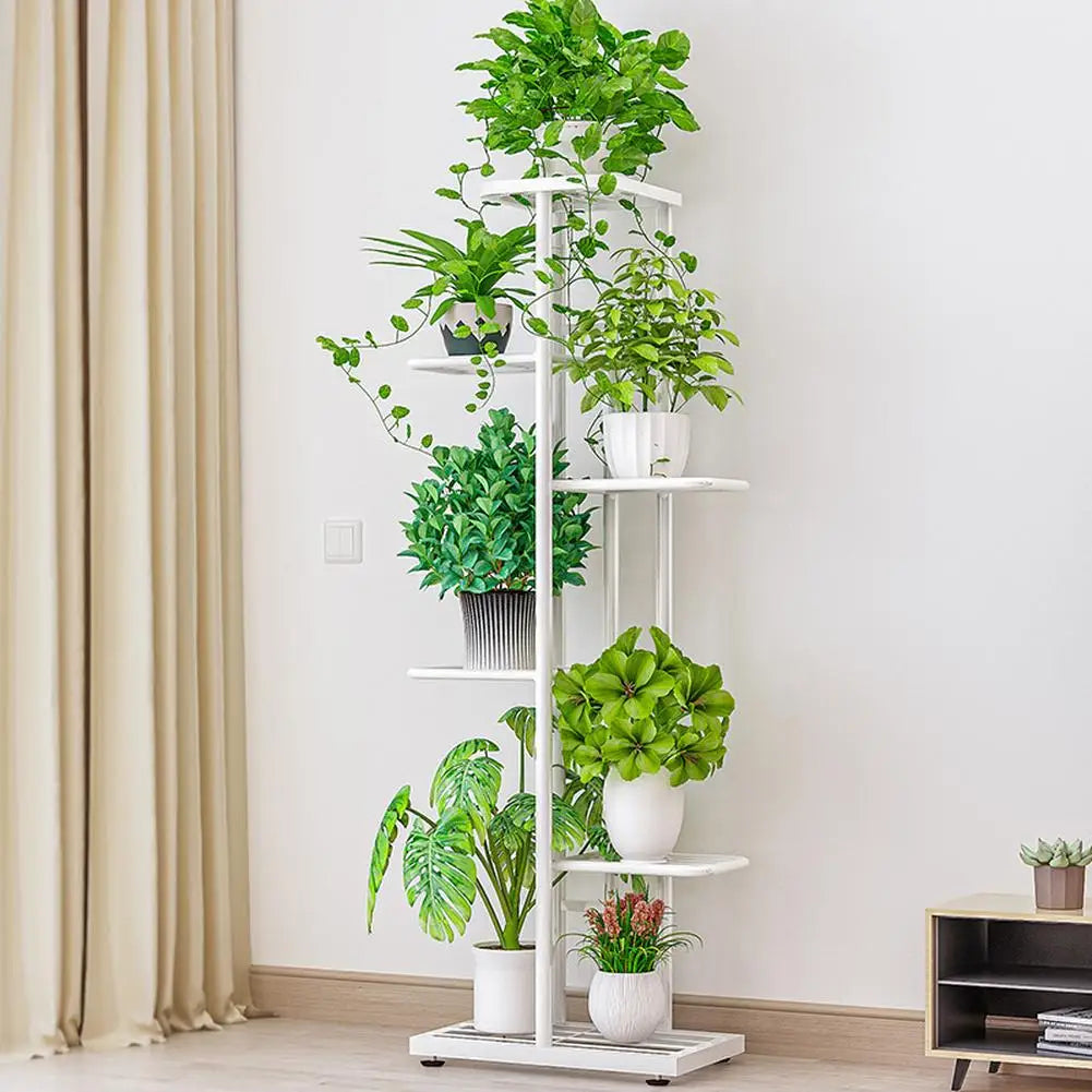 6 Tier Plant Stand, 7 Potted Indoor Tall Plant Holders,