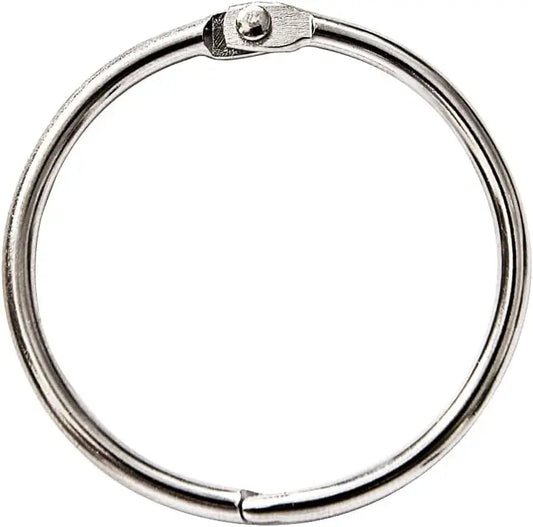 24 Pack Shower Curtain Rings, Rust Proof, Keychain Key Rings....
