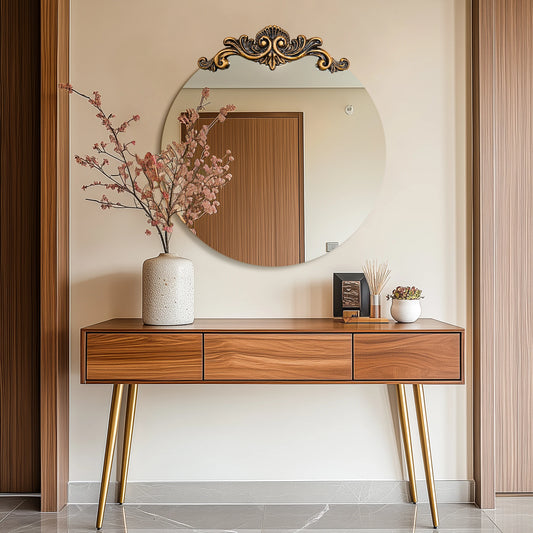Oval Vintage Mirror , Arched Mirror, Wall Mounted....