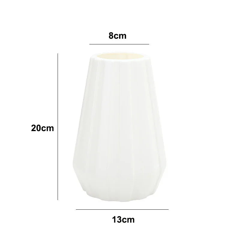 Plastic Vase for Flower Arrangements