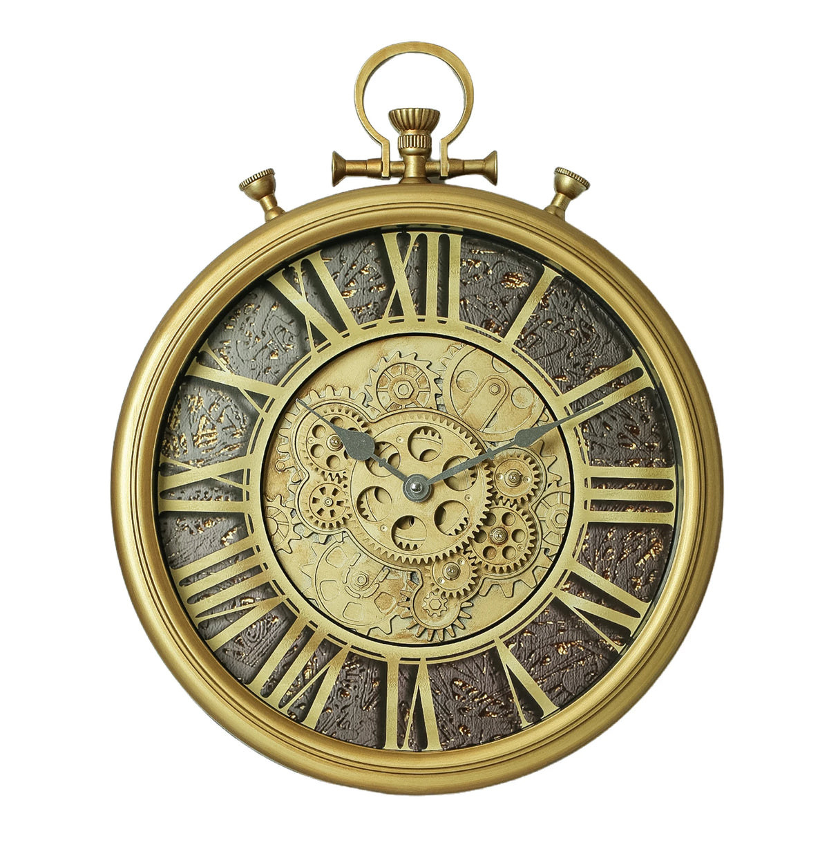 15/18 Inch Vintage Gear Wall Clock, 6 Styles 2 Sizes, AA Battery Needed....