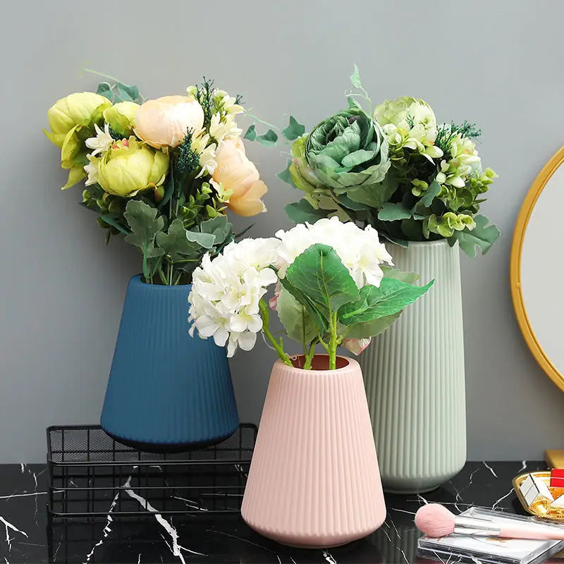 Plastic Vase for Flower Arrangements