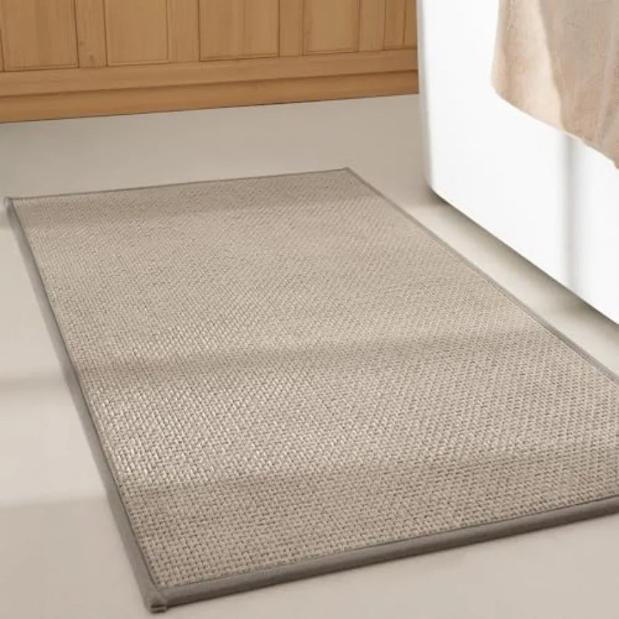 Bathroom Rugs,, Absorbent Bath Mats 24" x 16", Non Slip Washable, Quick Dry...