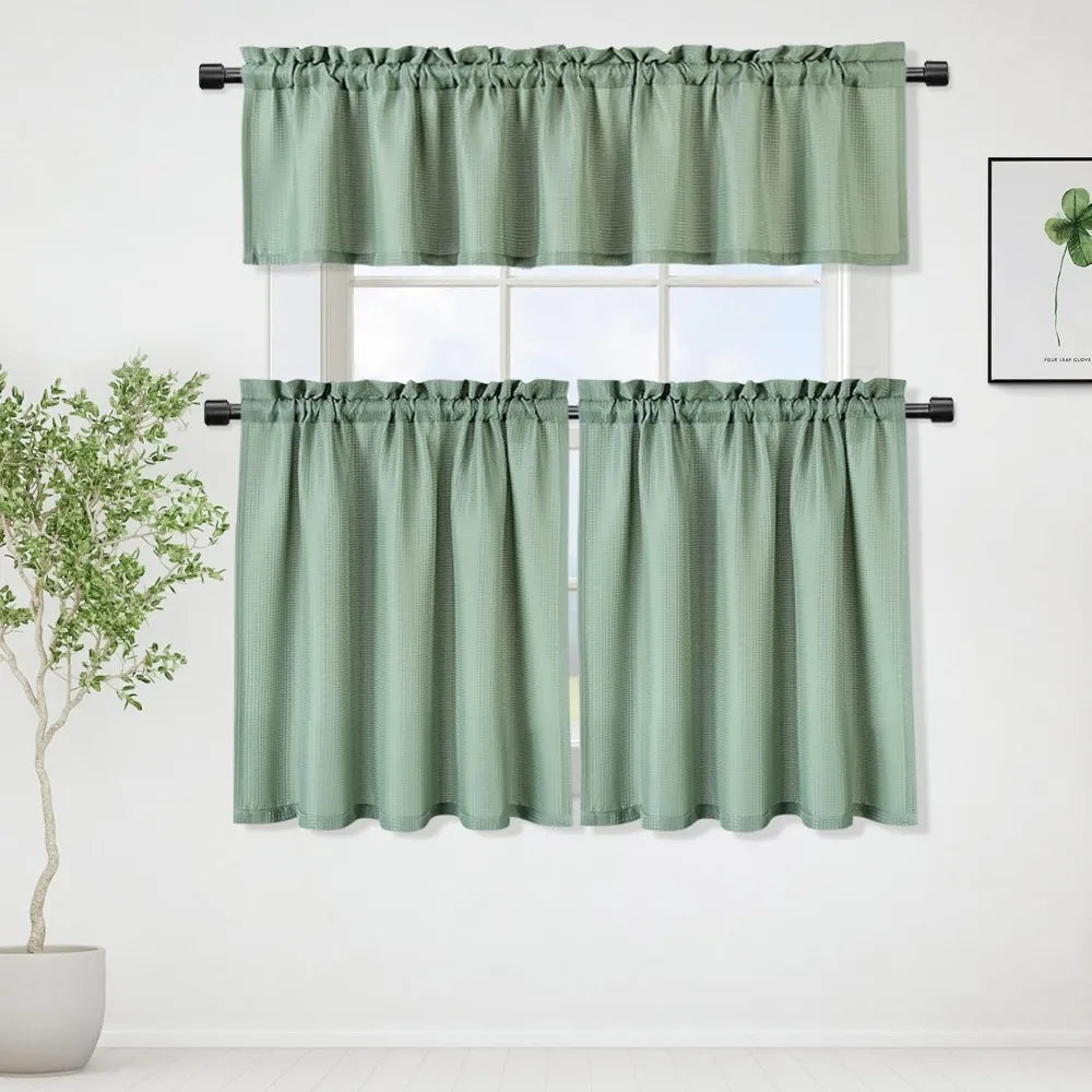 1 Set Short Curtain Small Curtains, 15In x 60In for Bathroom Kitchen