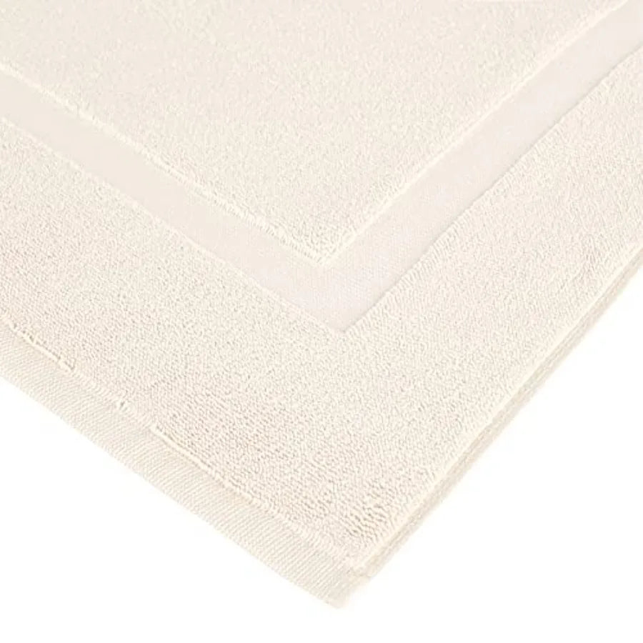 Standard Bathroom Bath Rug Mat, Machine Washable, Super Absorbent, 100% Cotton, 20" W x 31" L