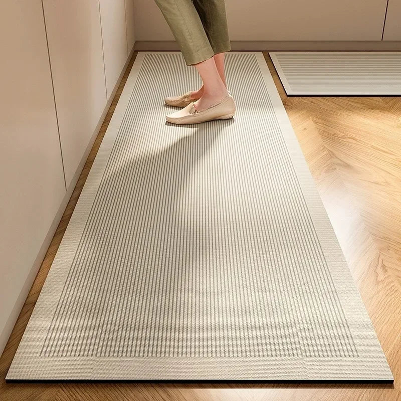 1/2PC Kitchen Floor Mat Non-Slip And Oil Resistant Carpet