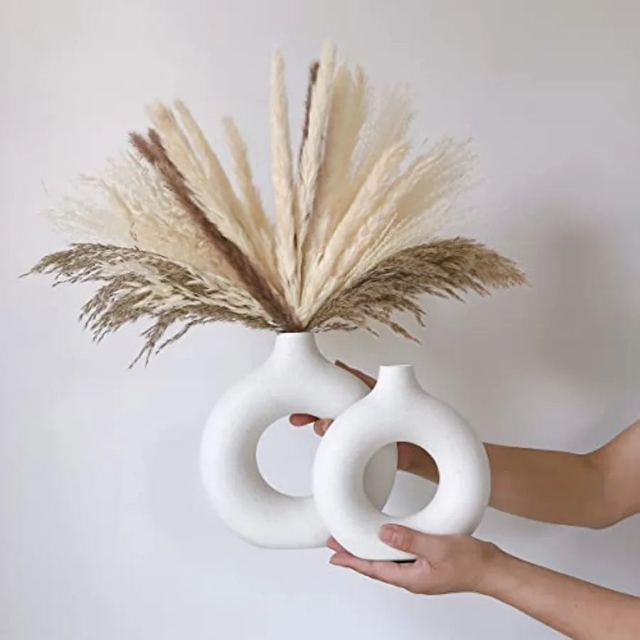 Ceramic Vases for Pampas Grass, Water