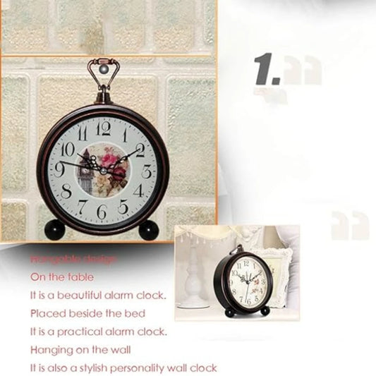 metal retro alarm clock, 3 Styles.....