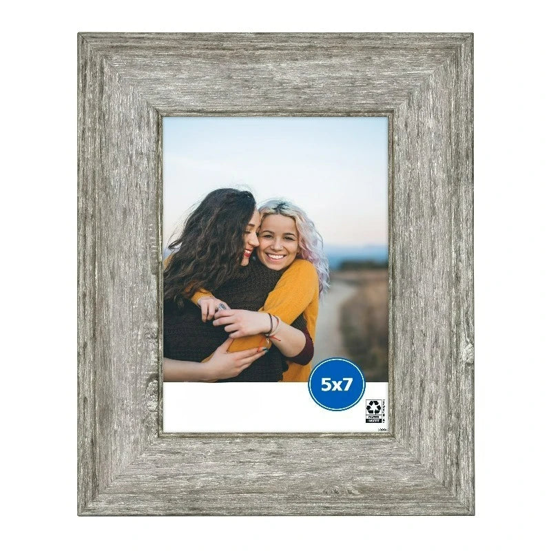 – 5x7 Picture Frame – Rustic Gray