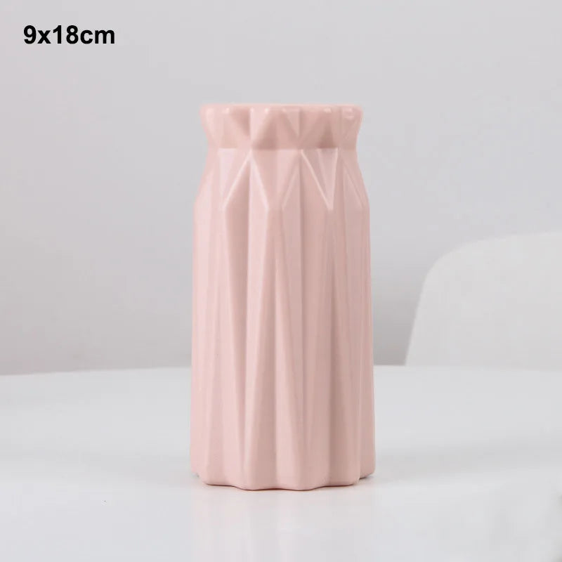 Plastic Vase for Flower Arrangements