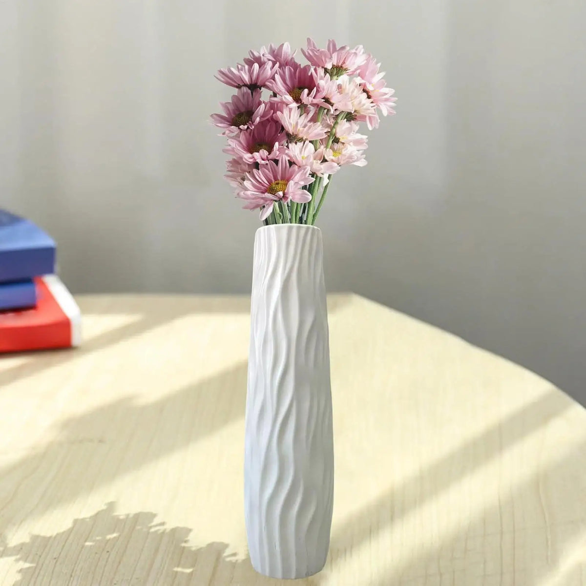 Large Tall Simple Plastic Flower Vase