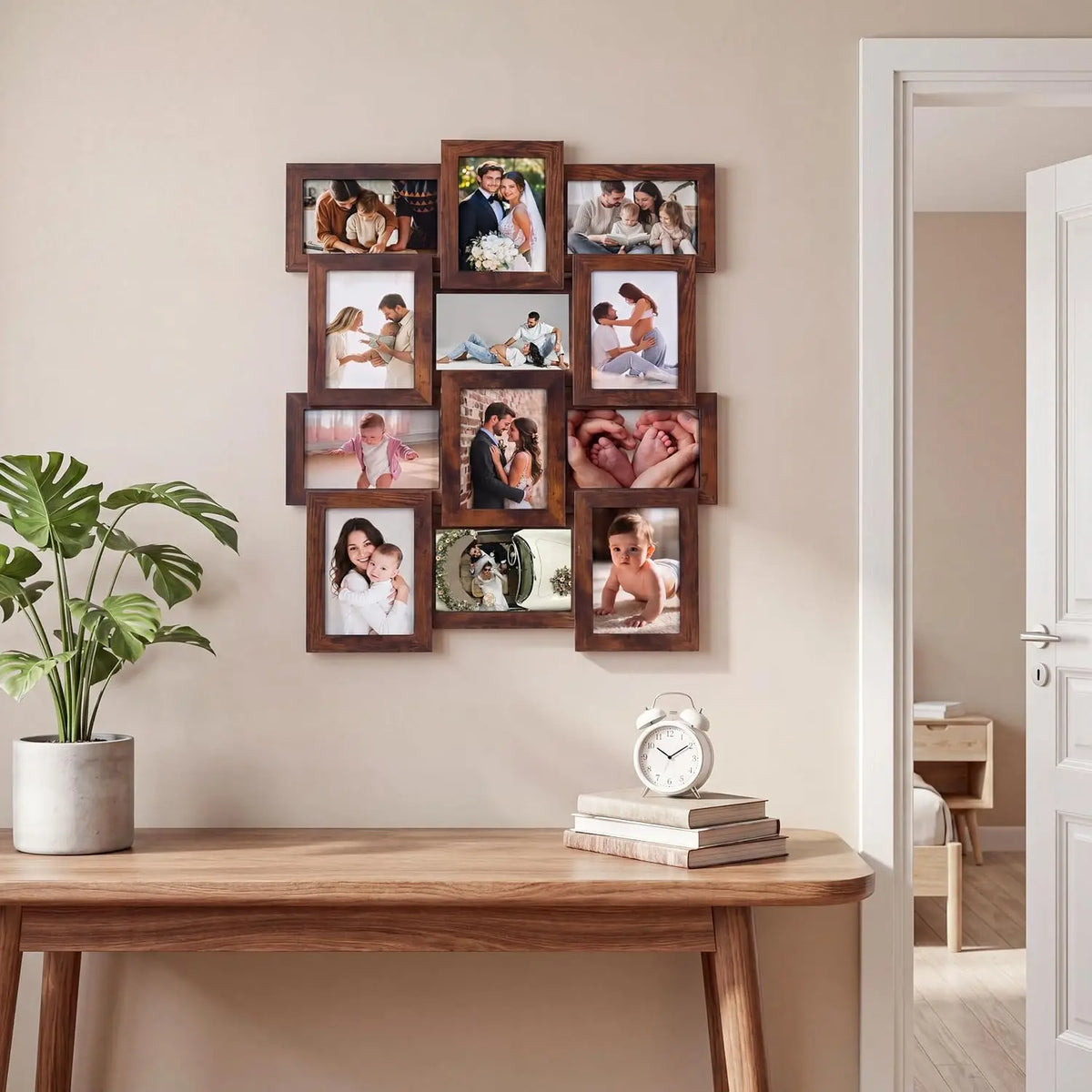 12pcs/set, Picture Frame Wall Decor Set 4x6 Inch