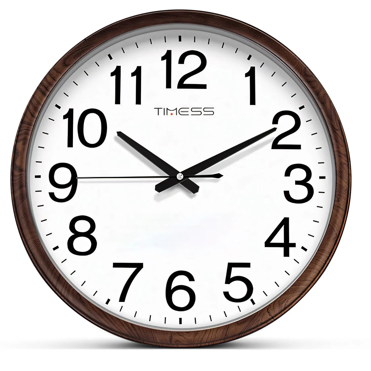 13-inch Wood Grain Wall Clock, Perpetual Calendar, 8 Colors, AA Battery Needed.....