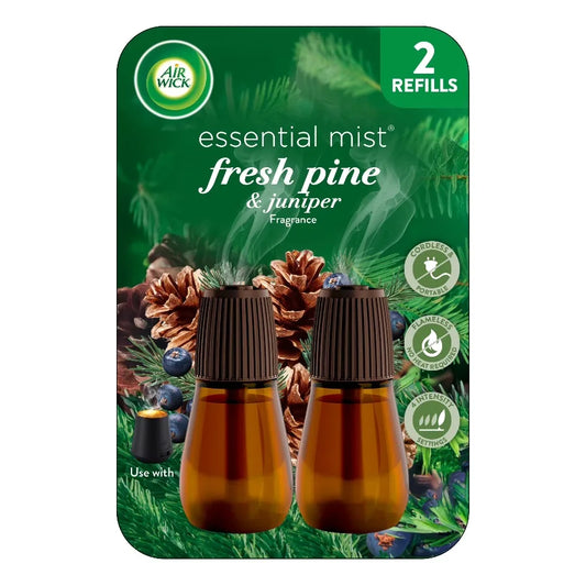 (3 pack) Essential Scented Oil Diffuser Refills, 2 Fragrances Pine and Juniper.....
