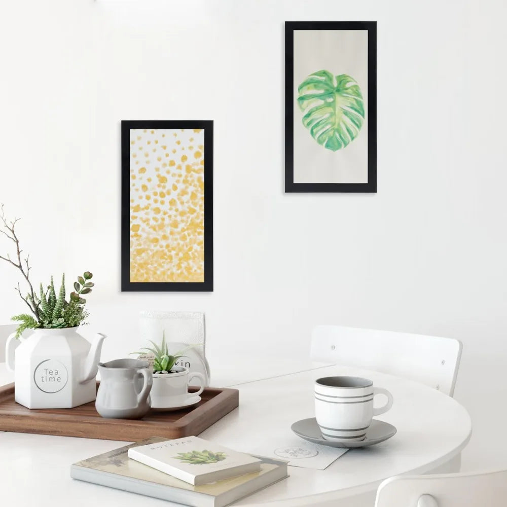 Lightweight Semi‑Gloss Black Photo Frame, Shatter‑Proof Plexiglass
