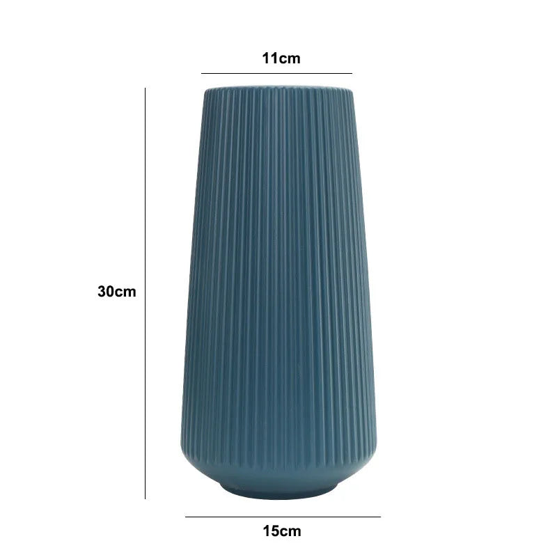 Plastic Vase for Flower Arrangements