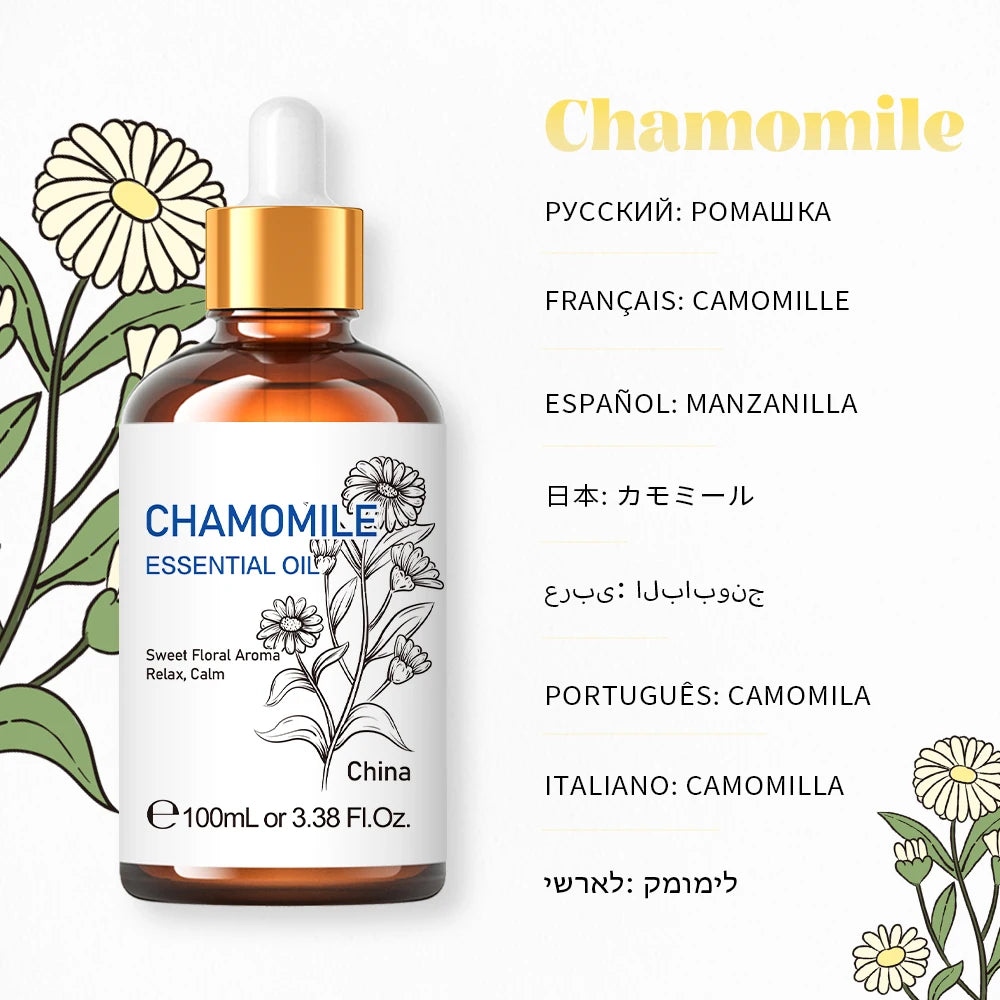 3.3 Oz. Chamomile Essential Oils,100% Pure Floral Oil for Diffuser.....