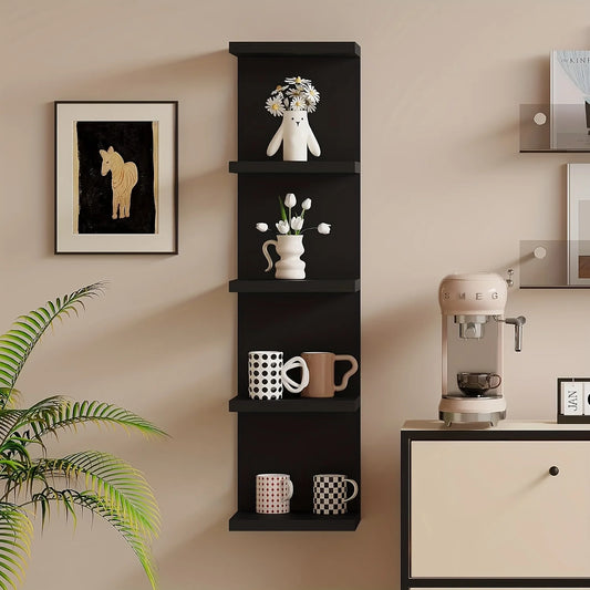 Five-Layer Suspended Wall Rack Easy to Install, 31.5 Inches High....