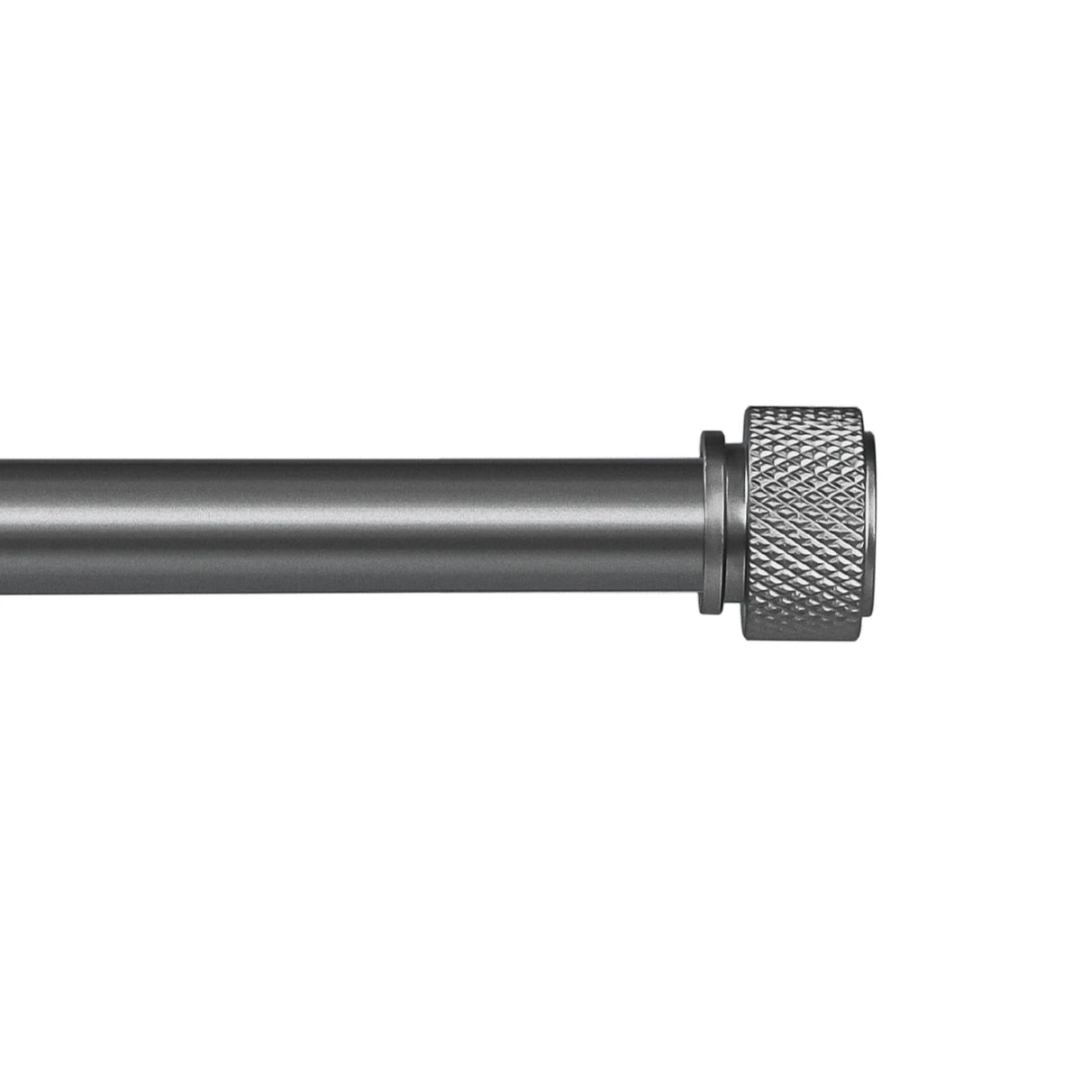 5/8" Diameter Adjustable Single Drapery Curtain Rod Set , 28"-48"/48"-84"/84"-120", 3 Colors......
