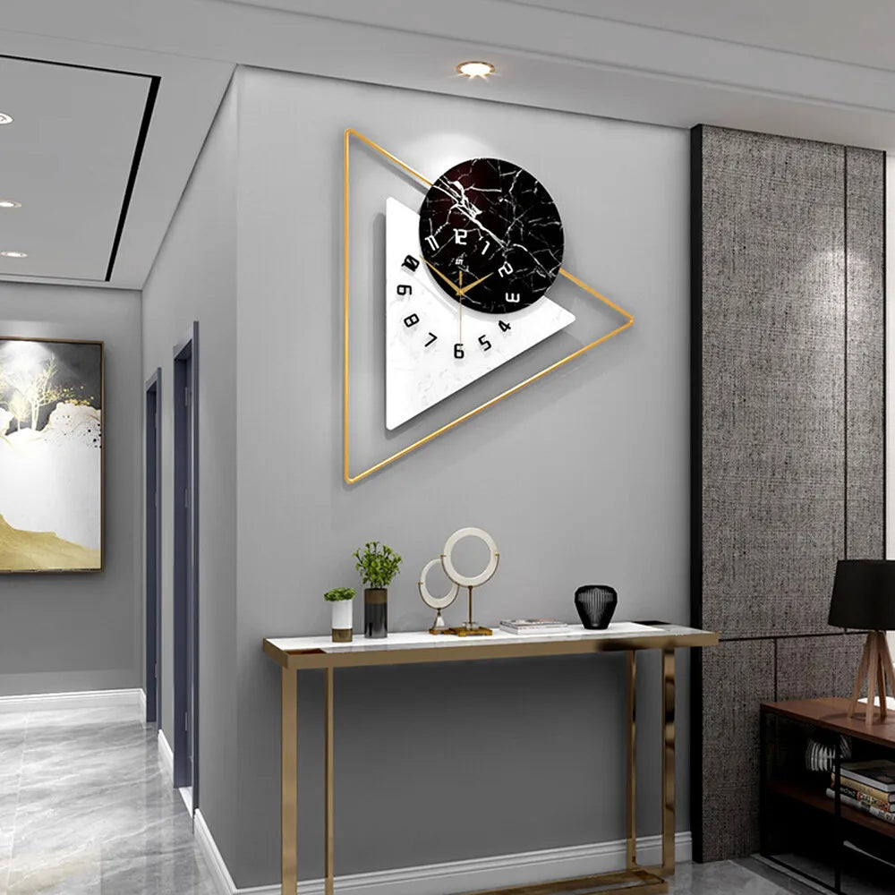 Wall Clock Hanging Wall Art, W 20.5 Inches H 22.5 inches.....