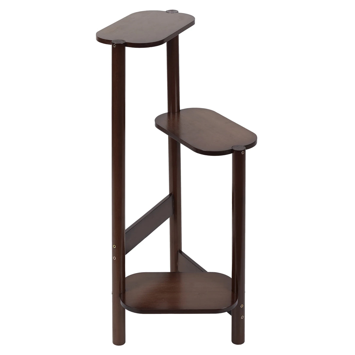 3 Tier Natural Bamboo Plant Stand Indoor Display Rack