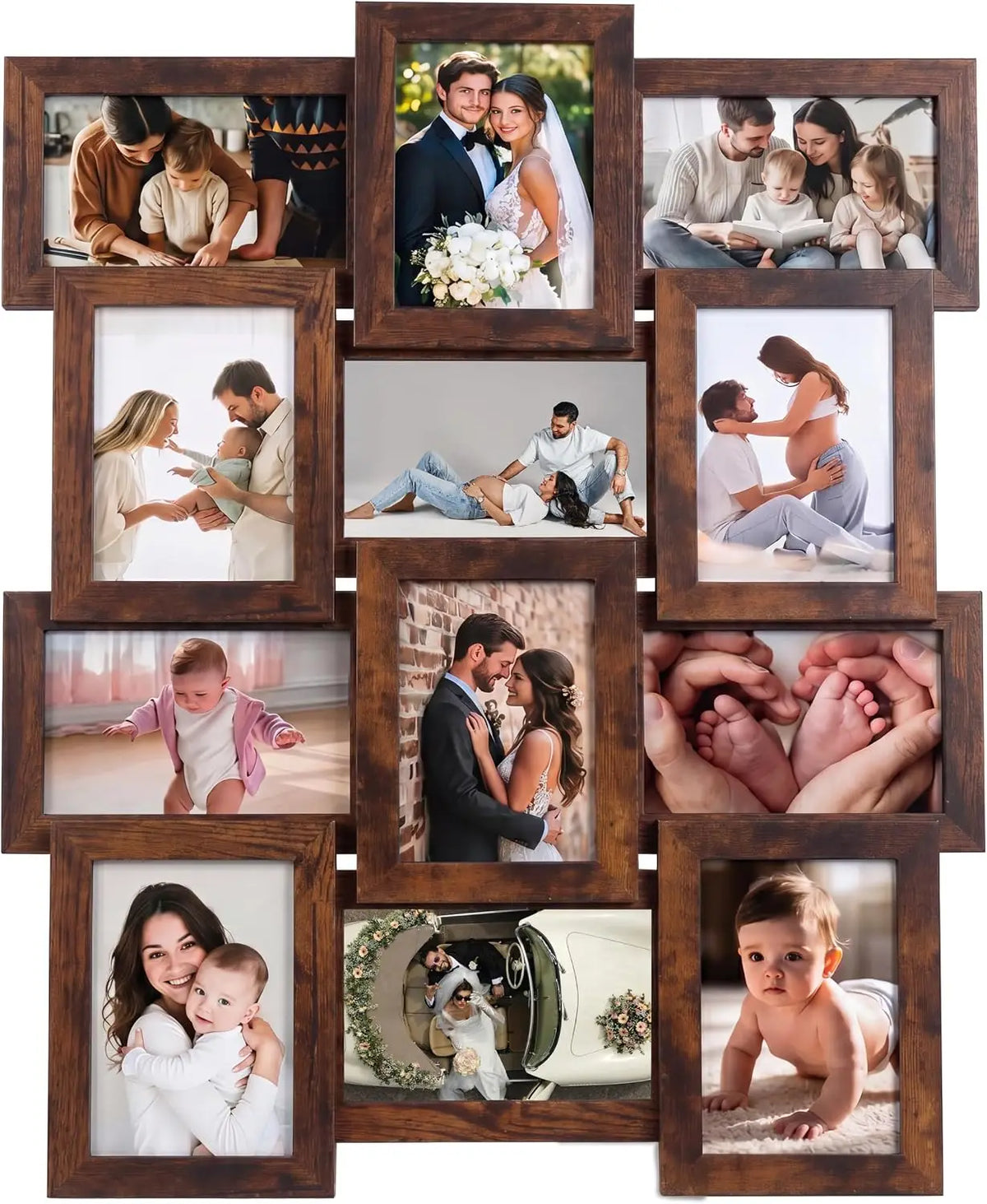 12pcs/set, Picture Frame Wall Decor Set 4x6 Inch