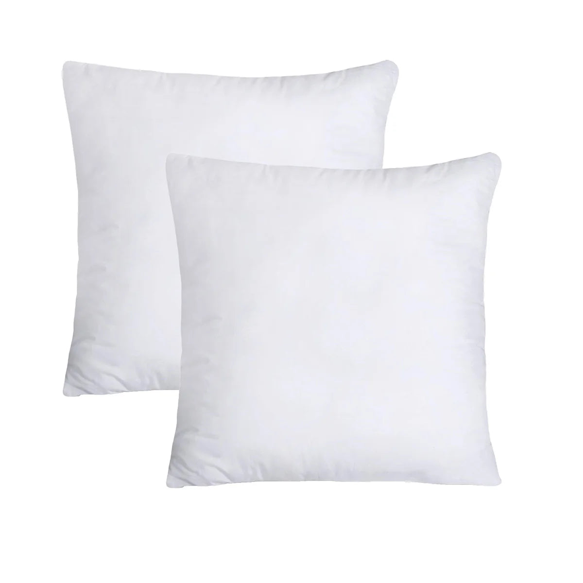 Throw Pillows Insert (Pack of 2 or 4, White) - 18 x 18 Inches Couch Pillows - Indoor