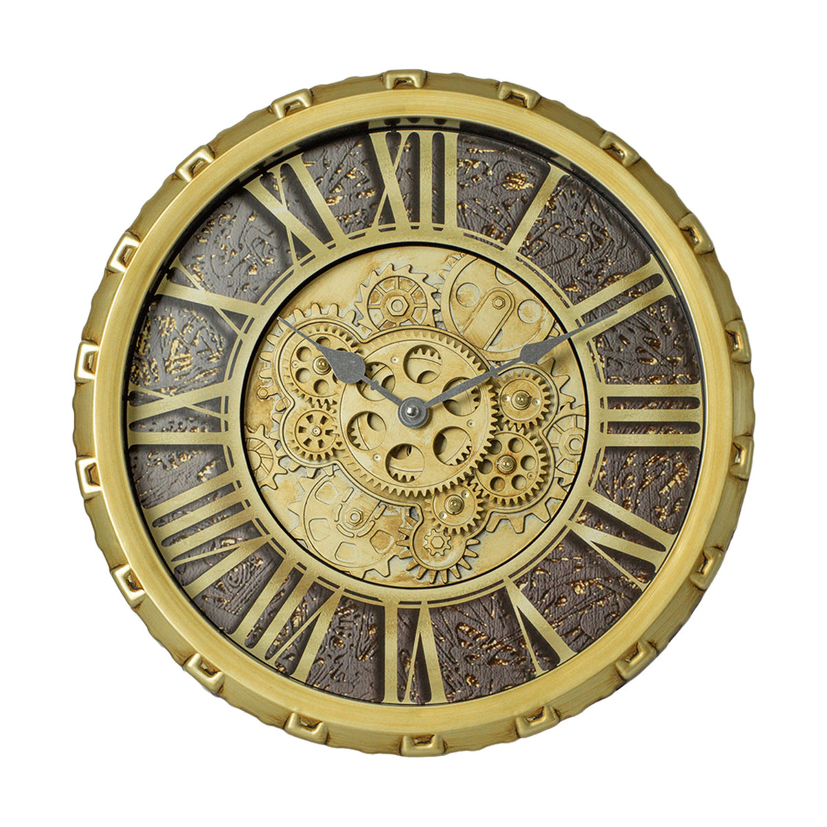 15/18 Inch Vintage Gear Wall Clock, 6 Styles 2 Sizes, AA Battery Needed....