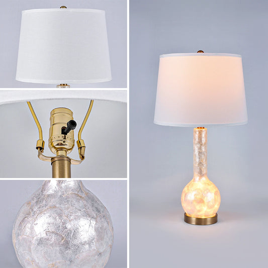 28/25 inch Luxury Table Lamp Opal Glass