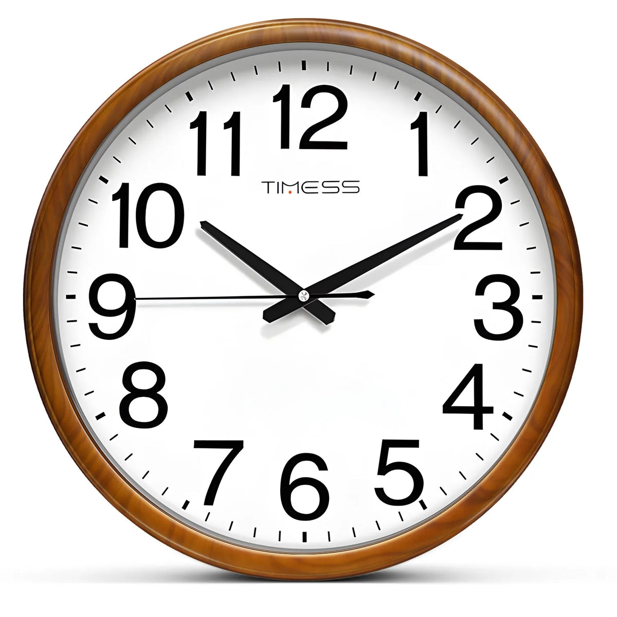 13-inch Wood Grain Wall Clock, Perpetual Calendar, 8 Colors, AA Battery Needed.....