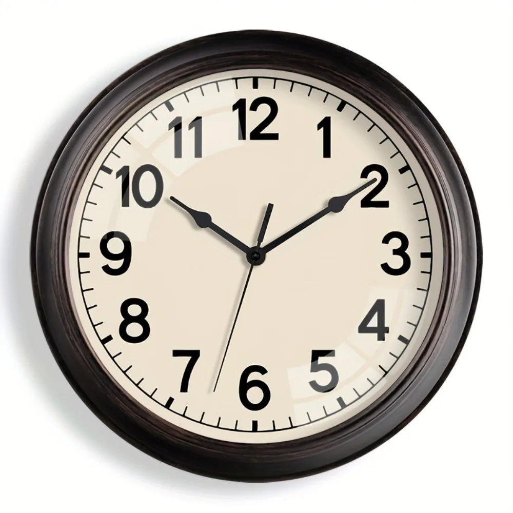 Vintage 12 Inch Wall Clock AA Battery....