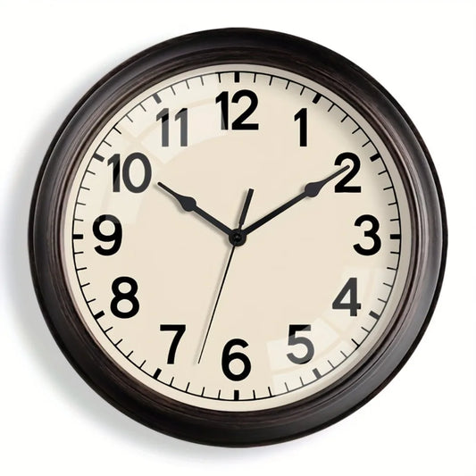 Vintage 12 Inch Wall Clock AA Battery....