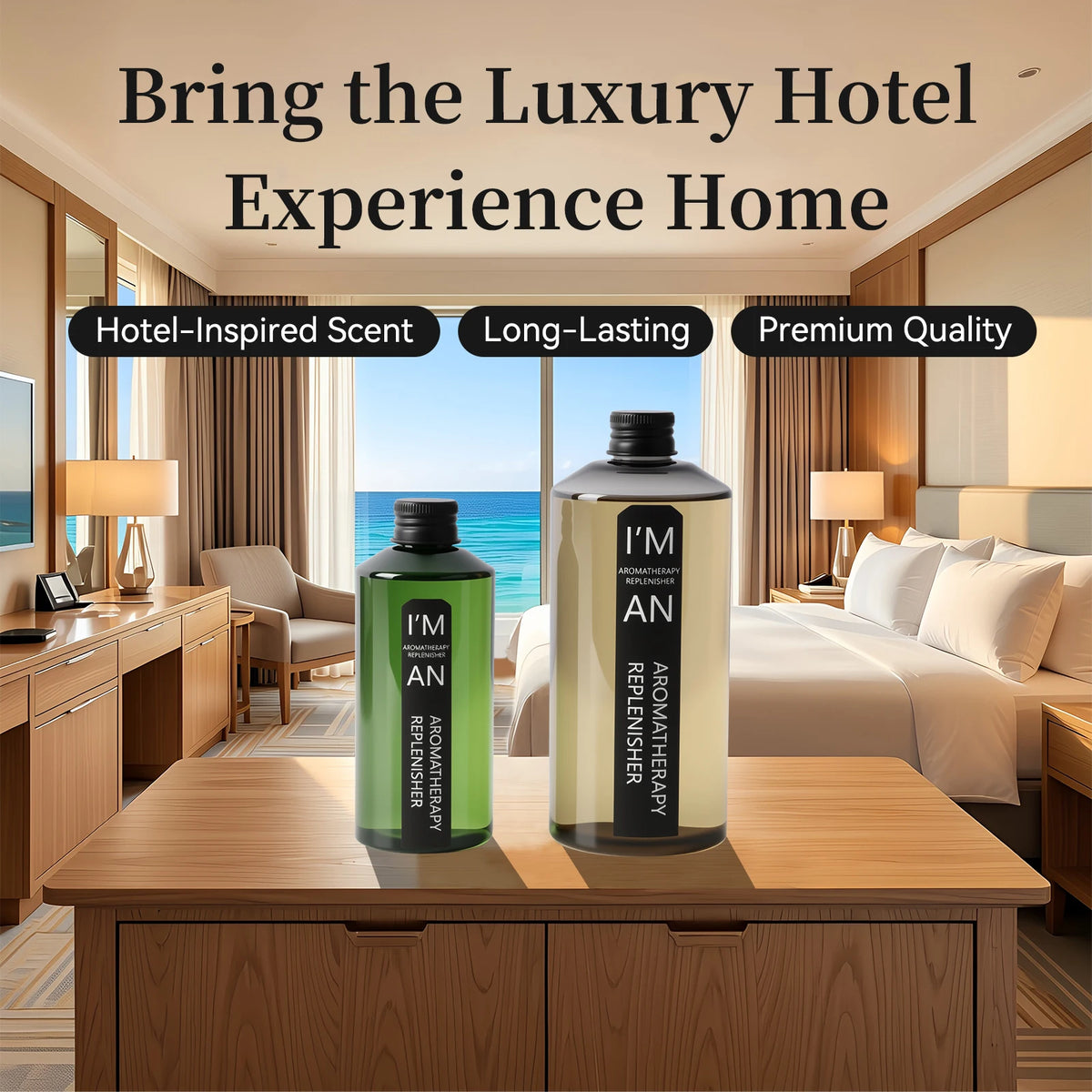 16.9 Oz. Essential Oil Long-Lasting Grand Hotel Quality Air Diffuser