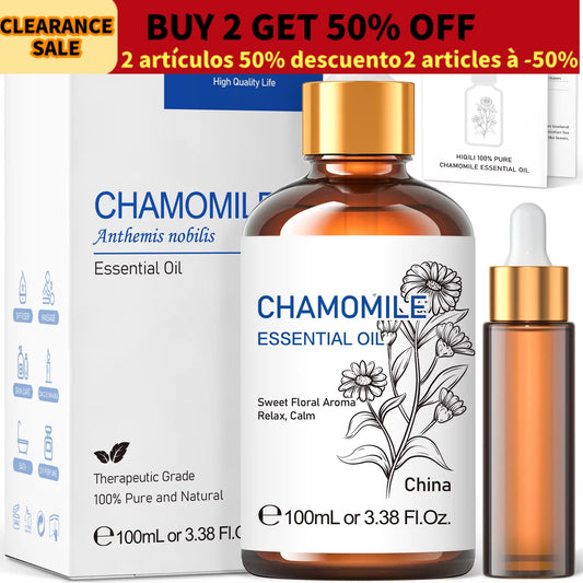 3.3 Oz. Chamomile Essential Oils,100% Pure Floral Oil for Diffuser.....
