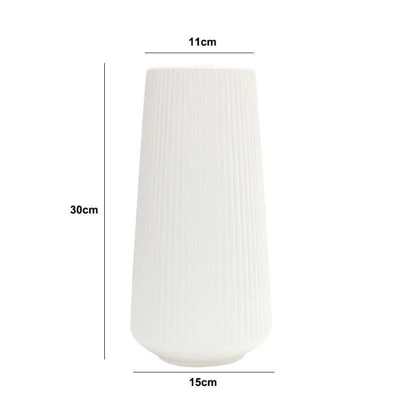Plastic Vase for Flower Arrangements