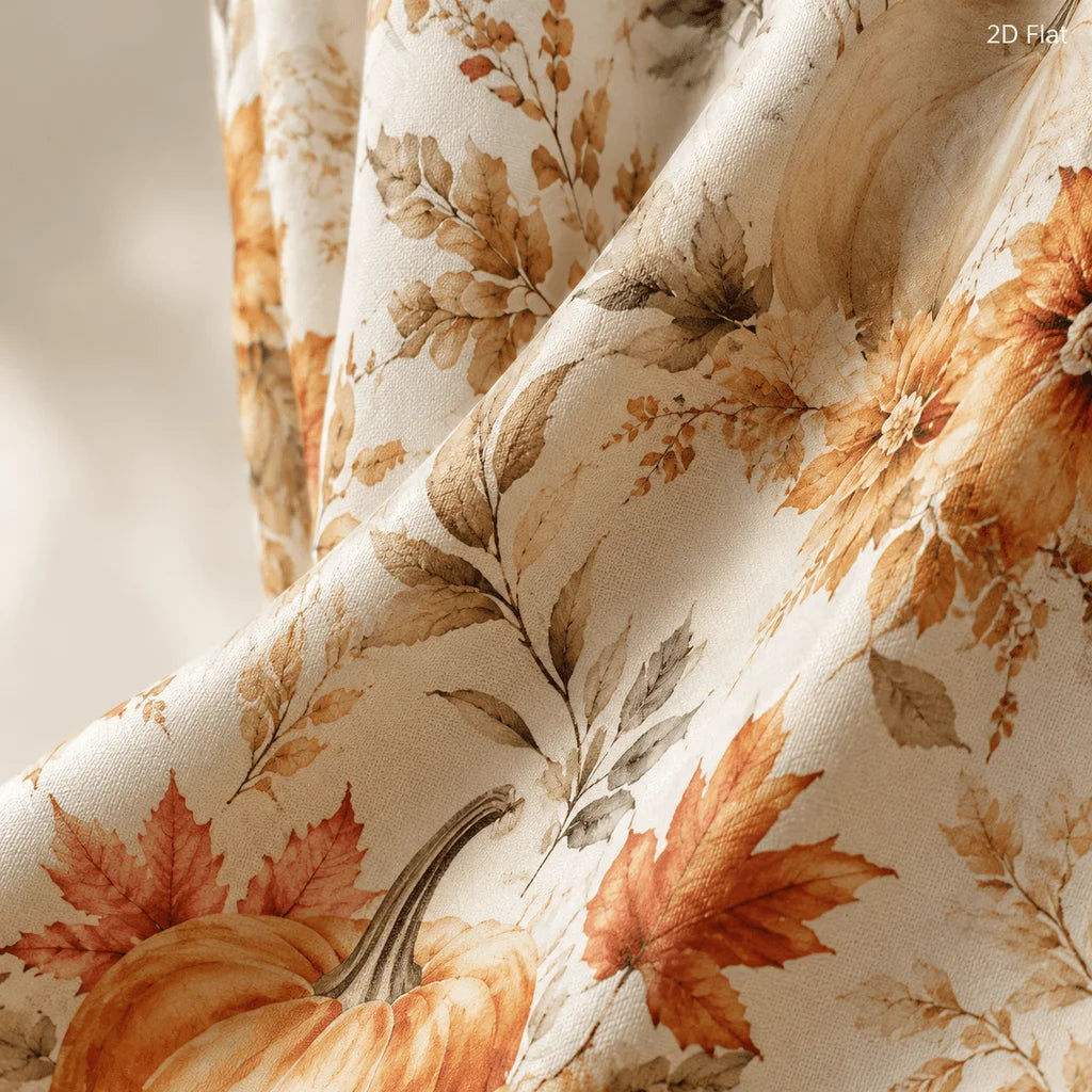 New in 2026, 1pc, 2 Sizes, Bathroom Shower Curtain, 71x71in, Includes 12 Hooks, 2D Autumn Print.....
