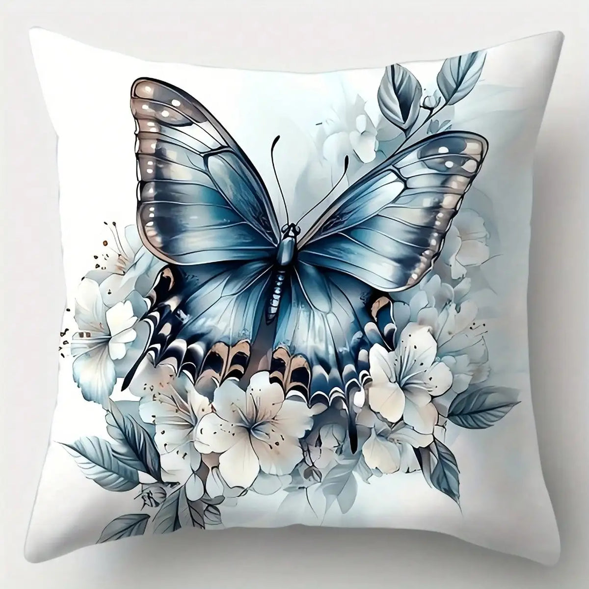 Throw Pillow Covers, Single-Sided Printed, Envelope Closure, 18x18 Inch Decorative Pillowcase