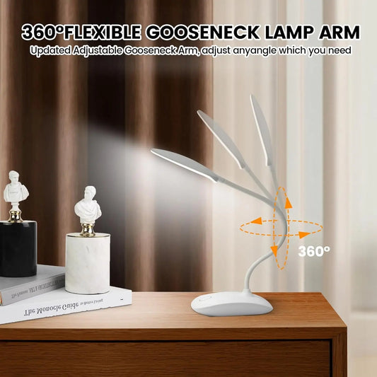 Rechargeable Touch Control Lamp, , Flexible Gooseneck Arm, Wireless