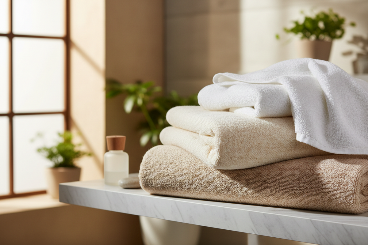 Plush Bath Towels