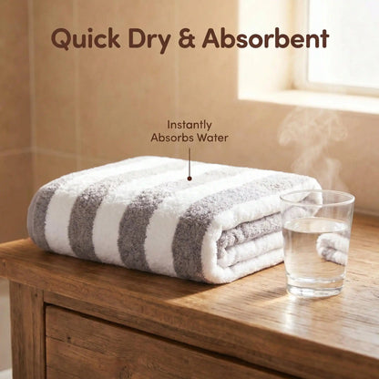 1 Pc. 2 Pc. 4 Pc. Soft Fluffy Bath Towel Quick Drying Beach, 2 Colors......