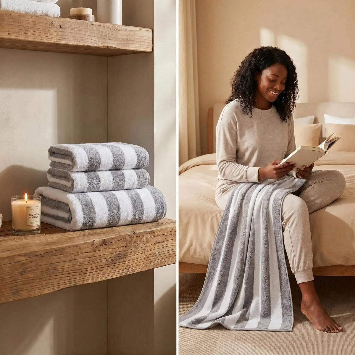 1 Pc. 2 Pc. 4 Pc. Soft Fluffy Bath Towel Quick Drying Beach, 2 Colors......