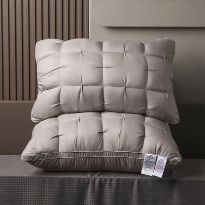 Luxury Hotel-Quality Pillow . Ergonomic Design For Great Support,