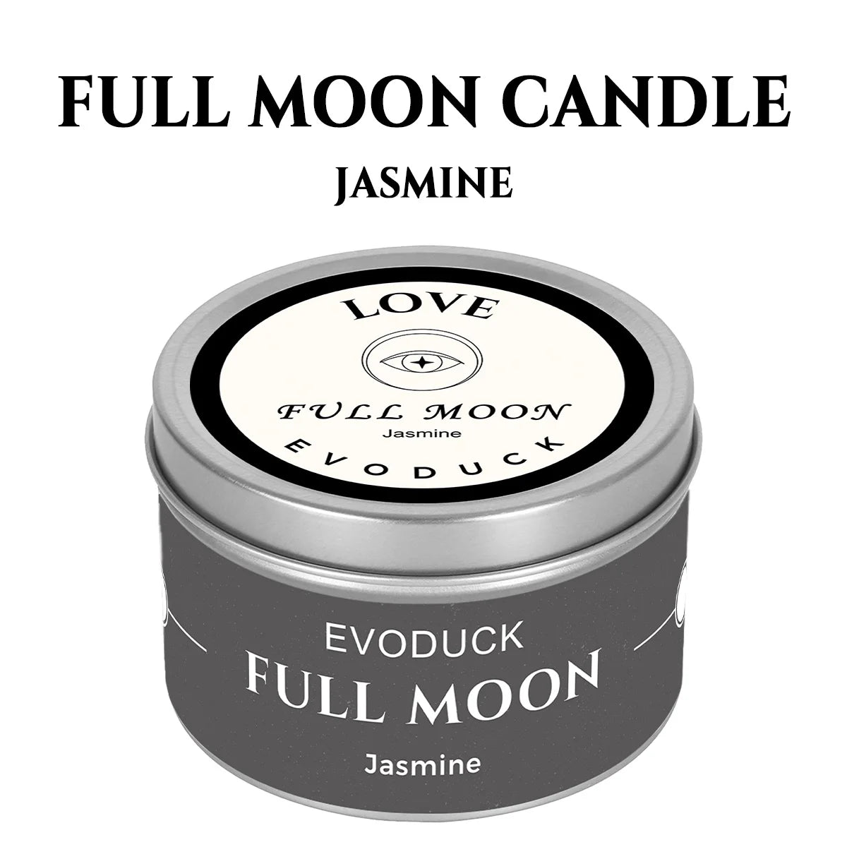 Moon Phase Crystal Scented Candle Set, 3oz  White Sage, Lemongrass, Jasmine and Lavender Aromatherapy, 9 Different variations Sets.....
