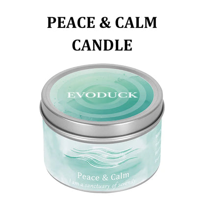 3/2/1Pcs. Protection & Cleansing Scented Candle Set, White Sage & Frankincense Scented Soy Candles with Black Tourmaline & Evil Eye Charm, Negative Energy Clearing 3 Oz. Each 10 Different