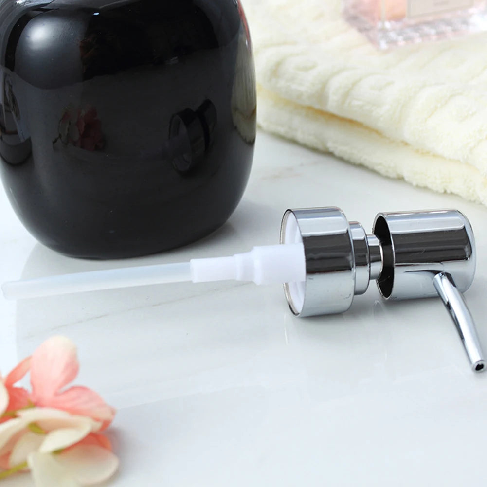 Ceramic Soap Dispenser Bottle Pump Type 450ML